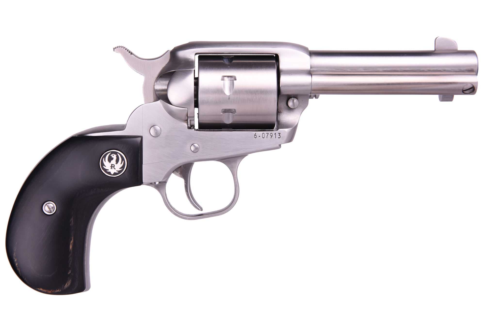 Ruger Single Seven .327 Federal Magnum 3.75in Stainless Steel 7rd Wood Grips