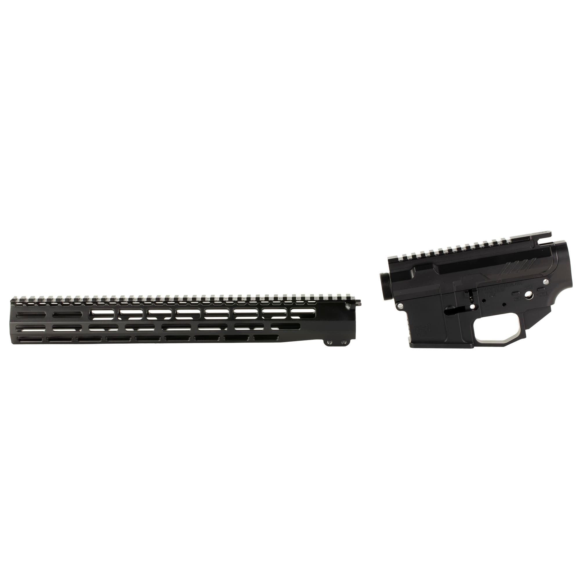 GGP AR15 BILLET RCVR SET W/15" HG BK