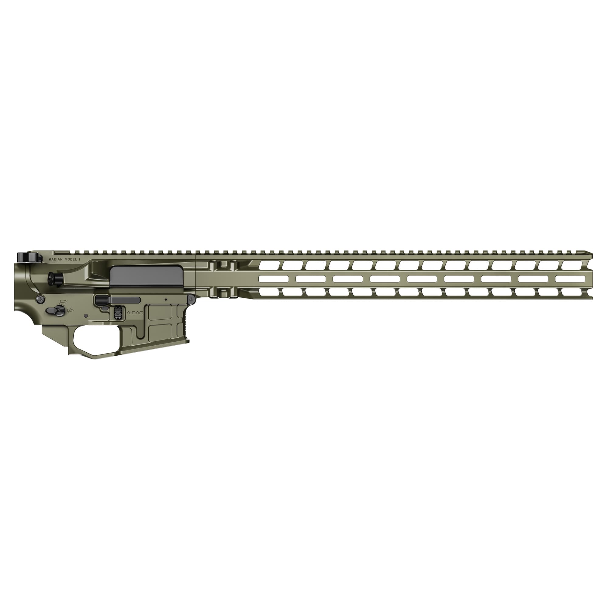 Radian Weapons AX556 Multi Caliber Olive Drab Green Cerakote Lower Upper Set