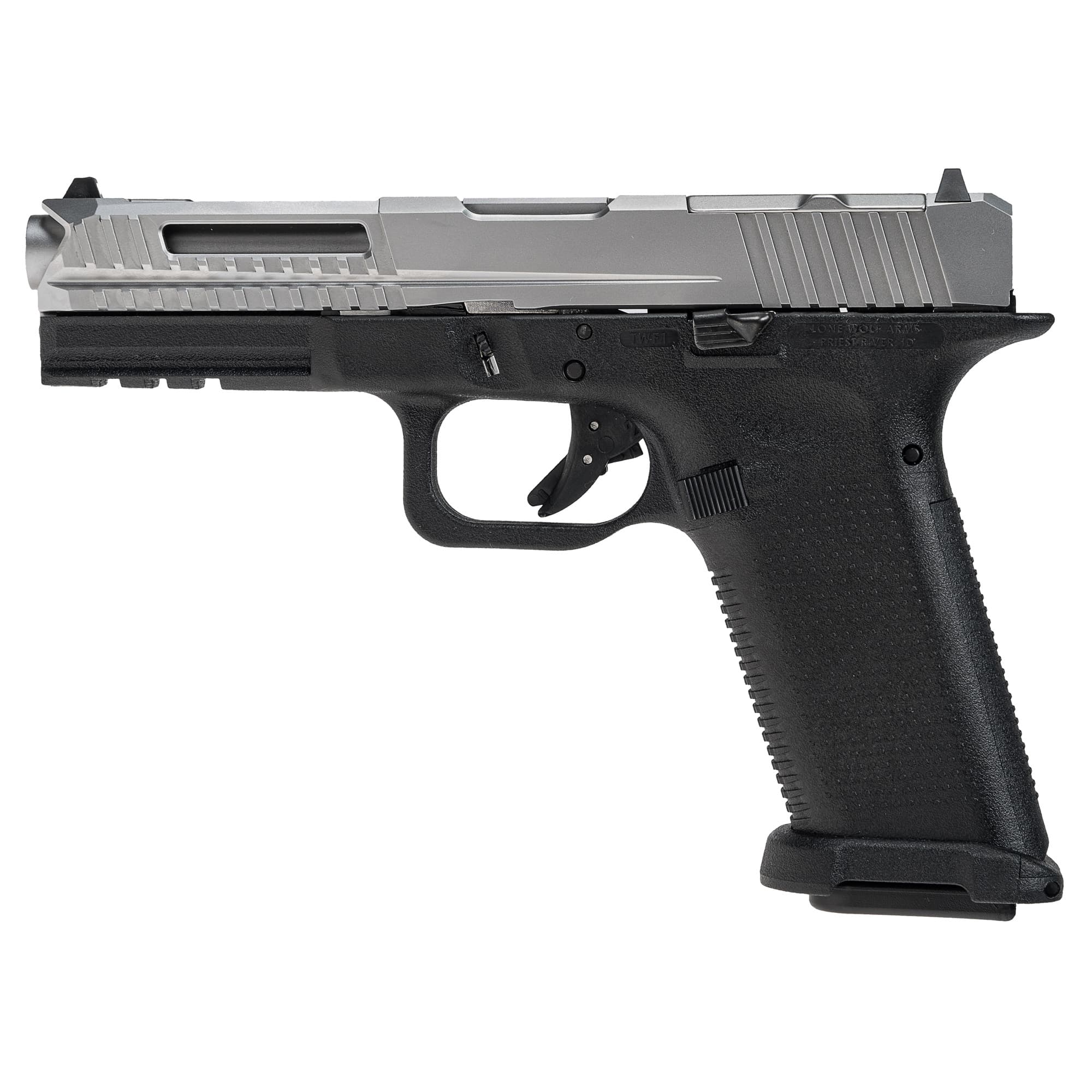 LWD LTD17 V2 9MM 4" RMR 17RD BLK/SLV