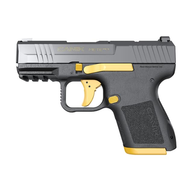 Canik Mete MC9 9mm Luger 3.18in 15rd Gold Finish