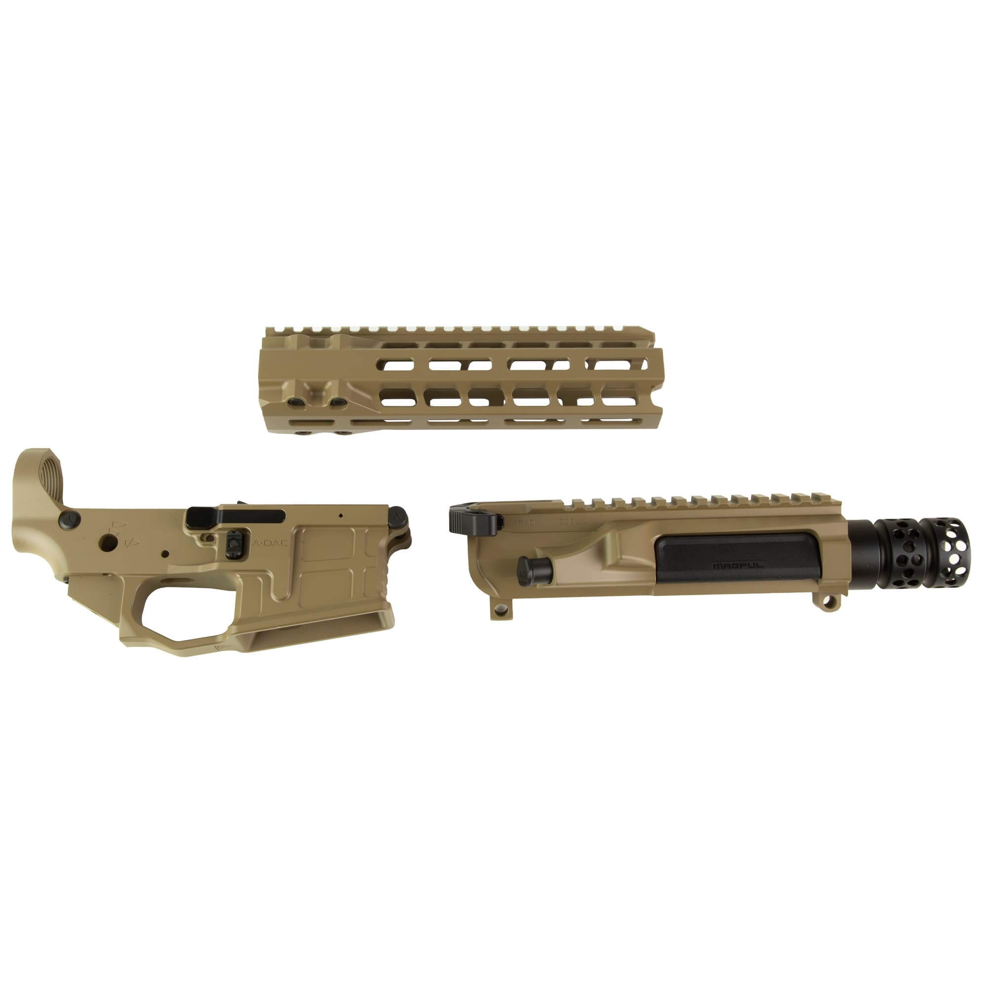 Radian Weapons AX556 Multi Caliber 8.5" Flat Dark Earth Cerakote Rifle Receiver