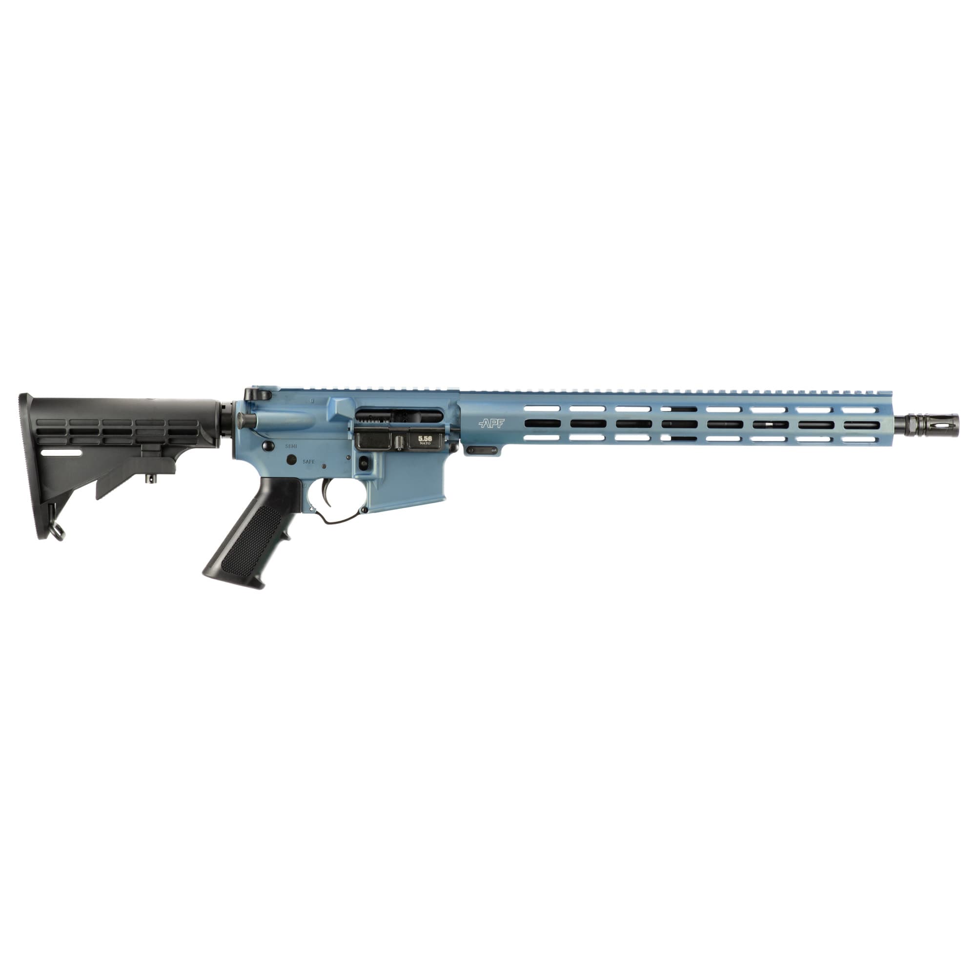 Alex Pro Firearms Guardian 5.56x45 NATO 16in 30rd Northern Lights Blue Cerakote