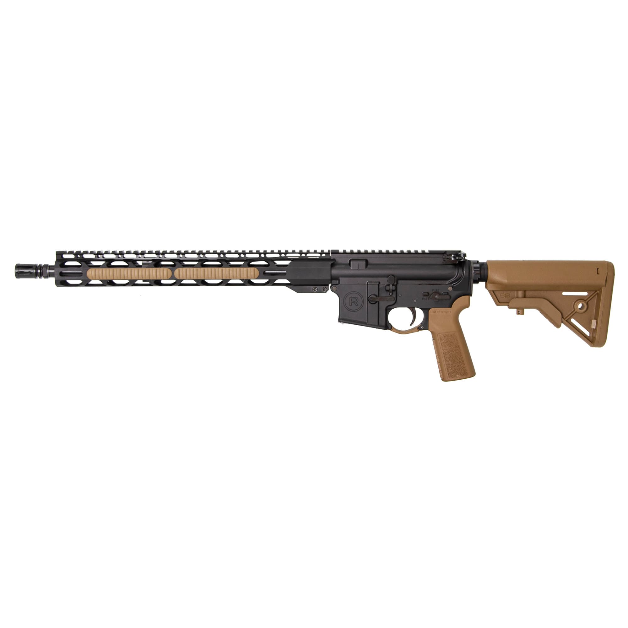Radical Firearms, Rf 15, 7.62x39mm, 16 inch barrel, 10 rounds, Black and Coyote Brown Anodized