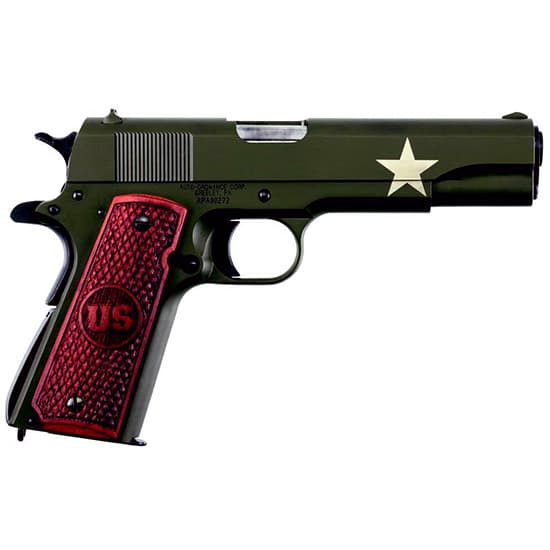 Auto Ordnance 1911A1 Tanker .45 ACP 5in 7rd Army OD Green Cerakote