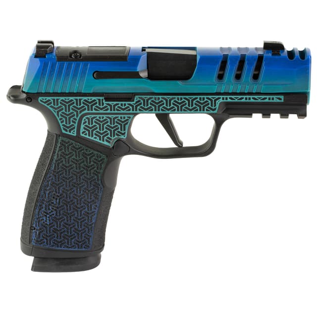 Sig Sauer P365 XMacro 9mm 3.1" 17 Rounds Galactic June Bug Cerakote Optic Ready