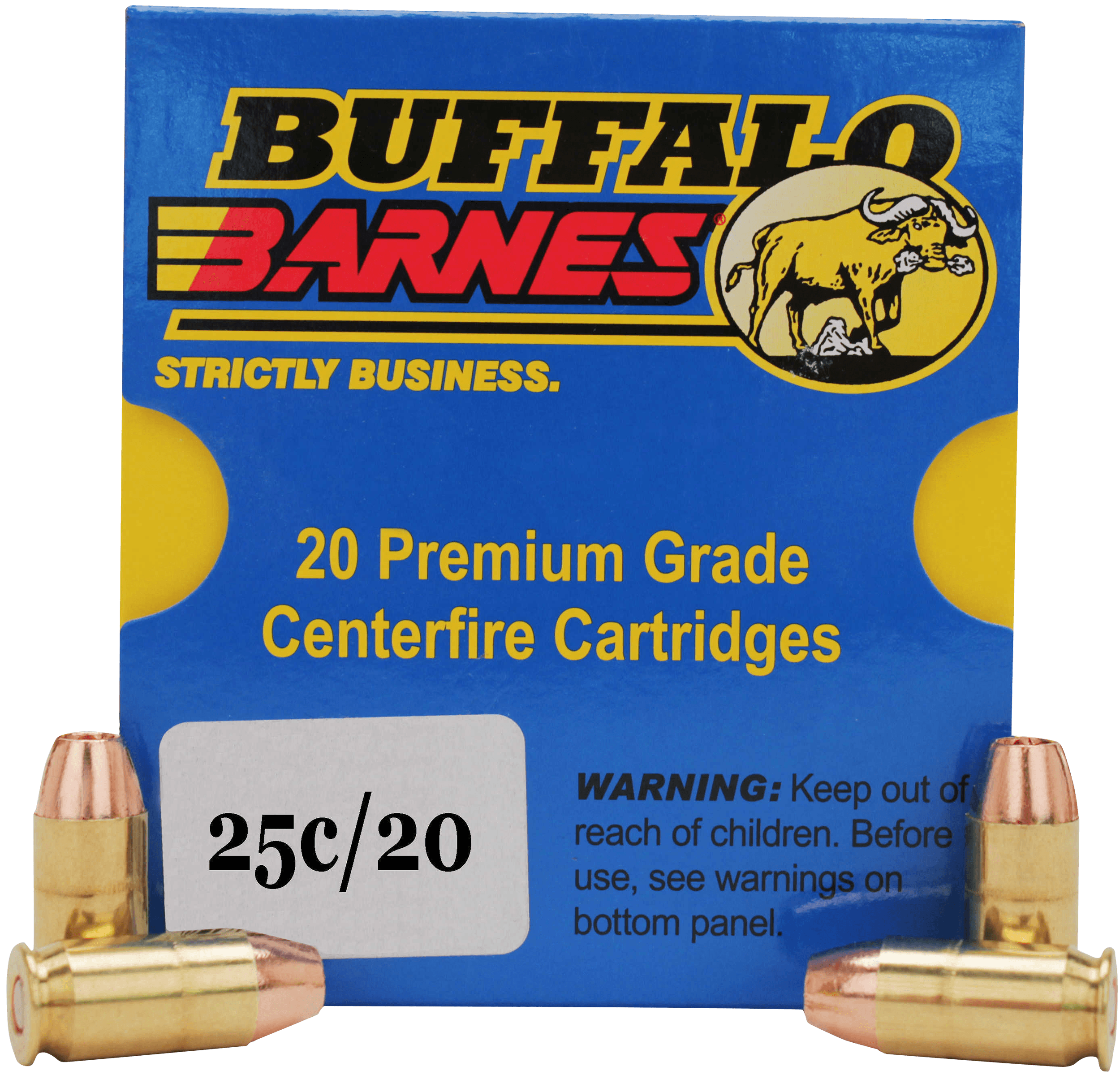 Buffalo Bore Ammunition 25C20 Buffalo-Barnes Strictly Business 357Sig 125gr Barnes TAC-XP Lead Free 20 Rounds