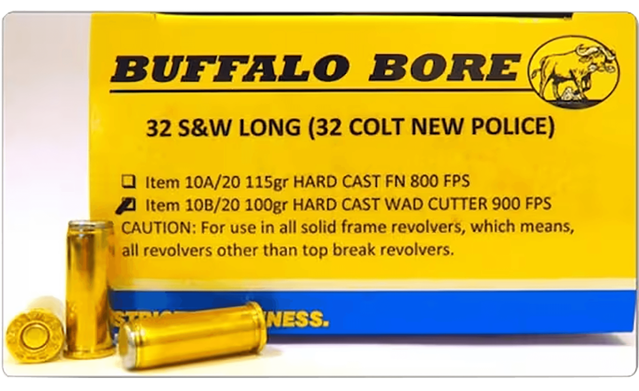 Buffalo Bore Ammunition 32B20 Personal Defense Strictly Business 45Auto Rim +P 200gr Jacket Hollow Point 20 Rounds