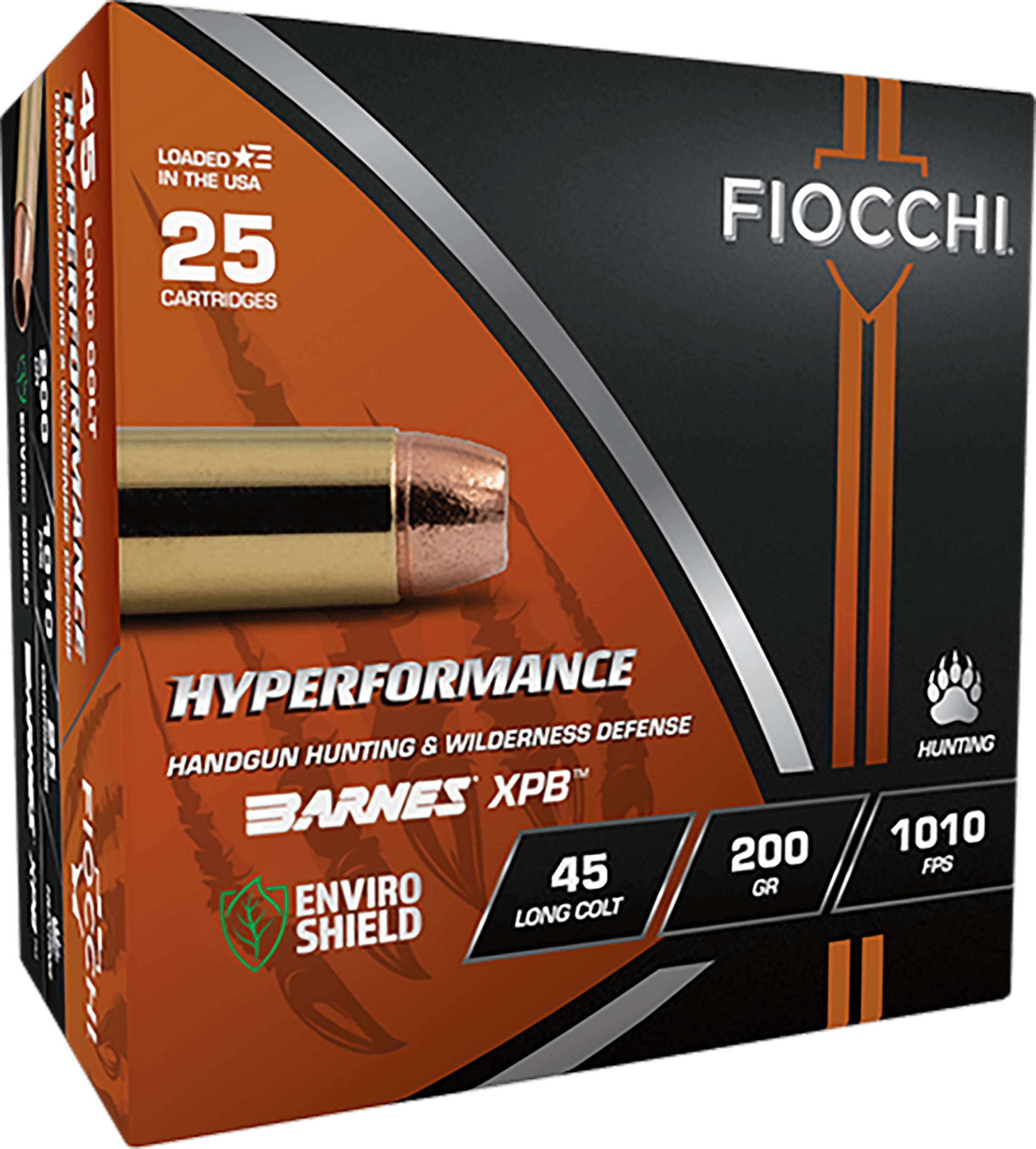 Fiocchi Hyperformance 45 Colt XPB 200 Grain 25 Rounds