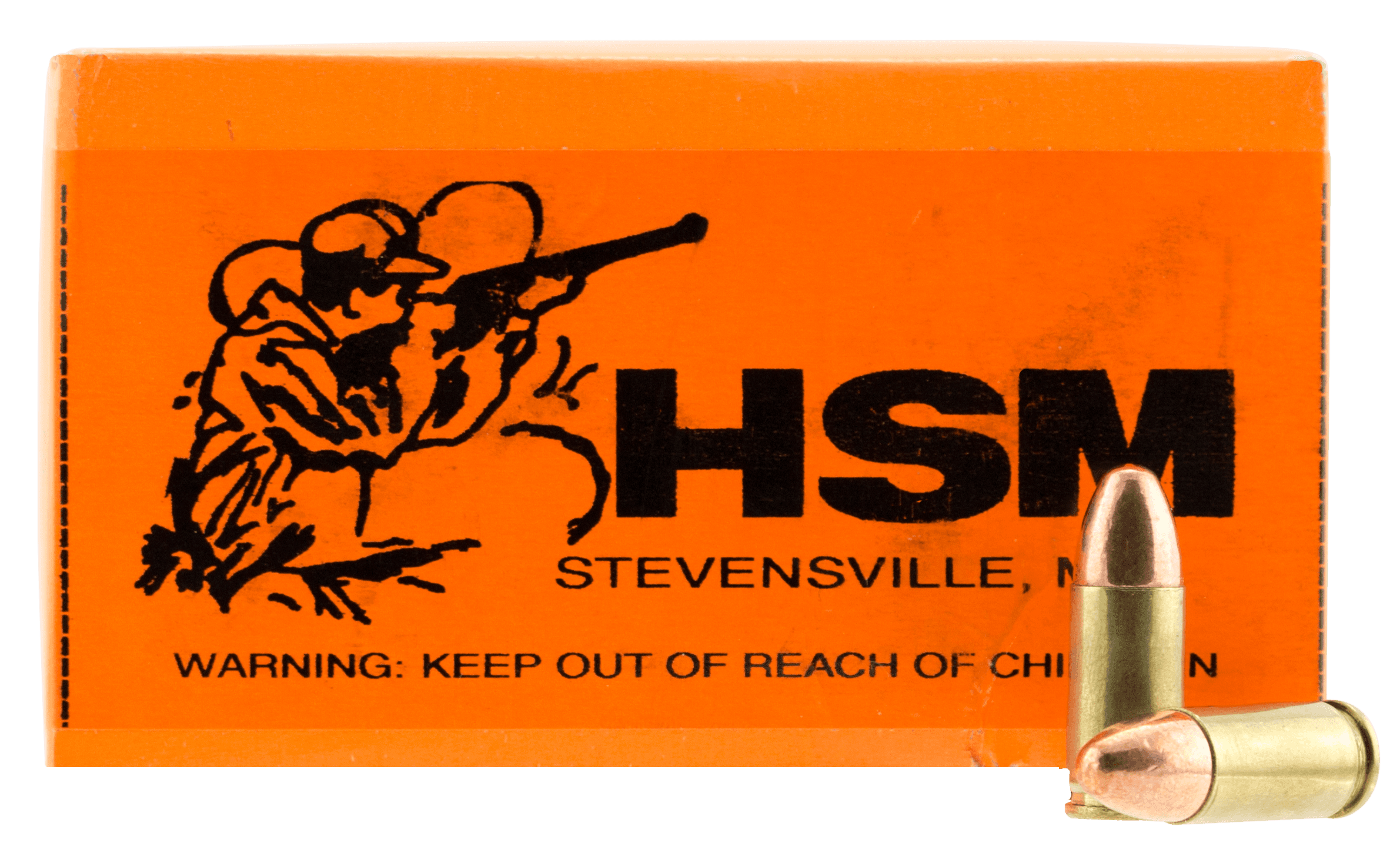 HSM Training 9mm Luger Full Metal Jacket 124 Grain 50 Rounds