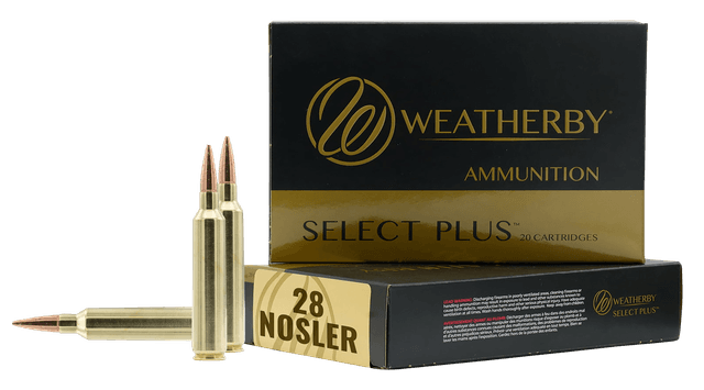 Weatherby Select Plus 28 Nosler Swift Scirocco 150 Grain 20 Rounds