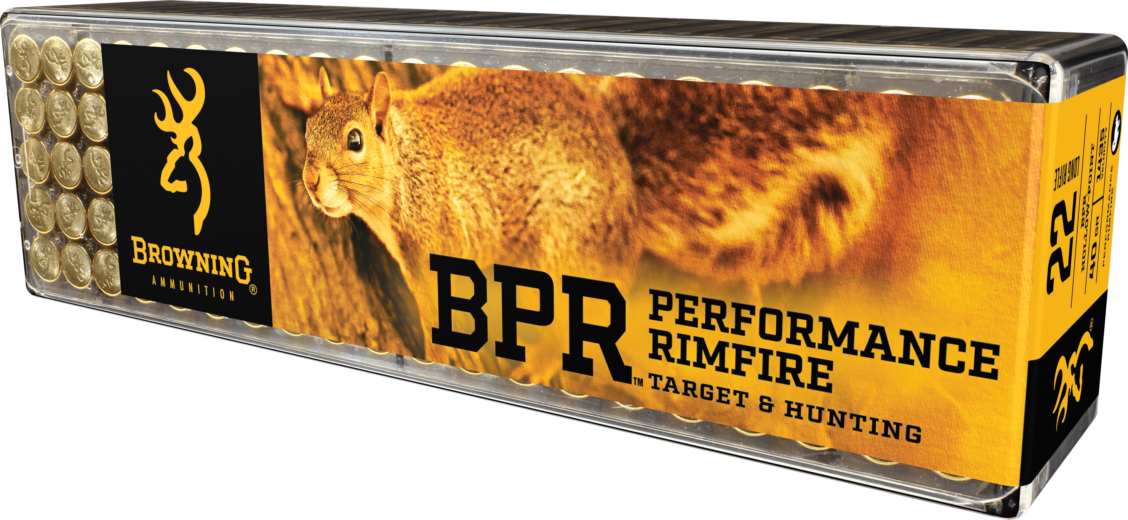 Browning BPR Performance 22 Long Rifle Lead Hollow Point 40 Grain 100 Rounds