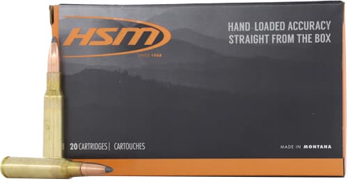 Hsm 7mm Mauser 140 Grain Soft Point 20 Rounds