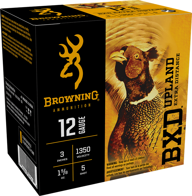 Browning BXD Upland 12 Gauge Nickel-Plated Lead 1 5/8 Ounce 25 Rounds