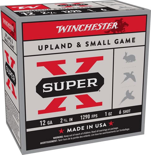 WINCHESTER SUPER-X 12GA 2.75" - XU126
