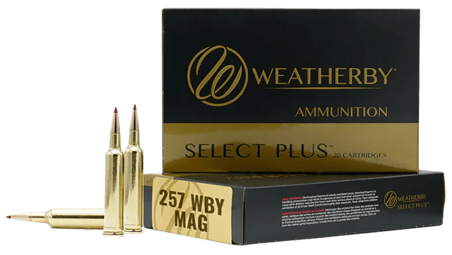 Weatherby B257100TTSX 257 Weatherby Magnum Barnes Tipped TSX 100 Grain 20 Rounds