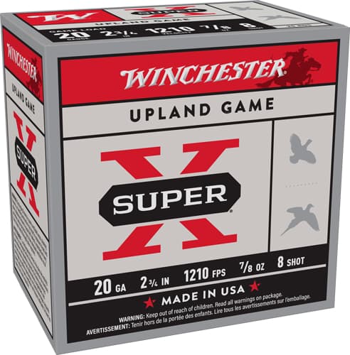WINCHESTER SUPER-X 20GA 2.75" - XU208