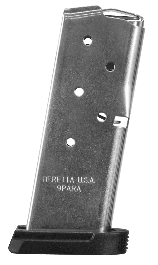 Beretta APX Carry 9mm Polymer 6-Round Floor Plate Magazine
