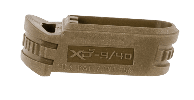 Springfield Armory XDS5902MFDE Backstrap Sleeve Polymer Flat Dark Earth 9mm Luger