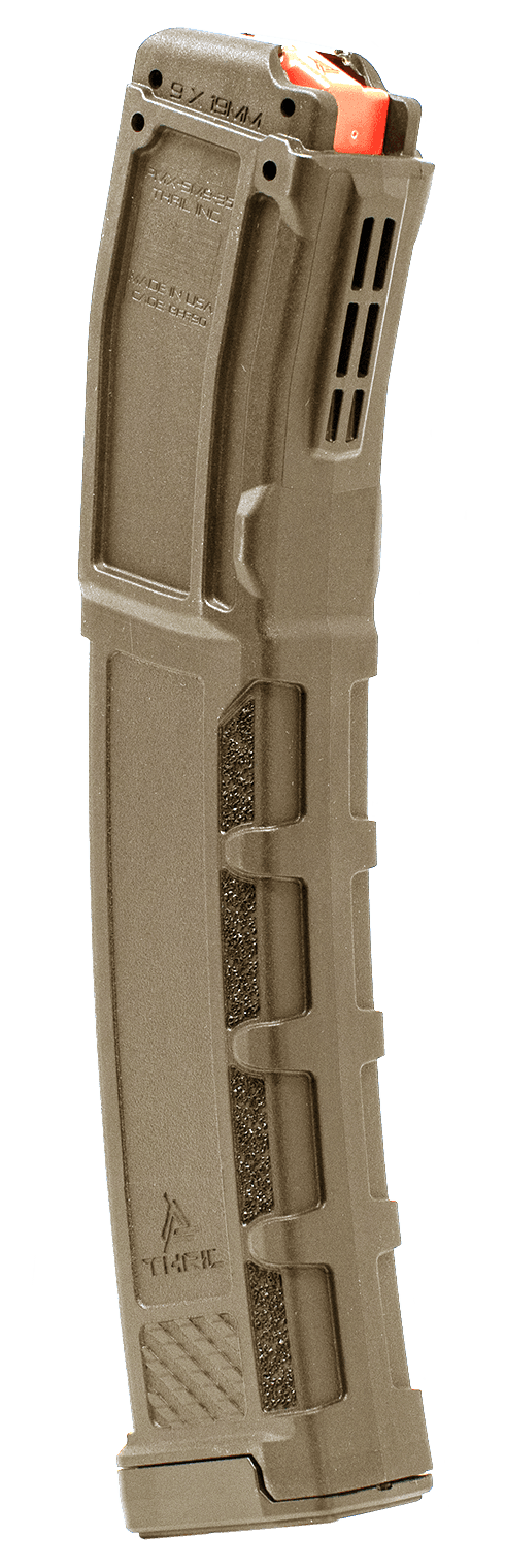 Thril PMXSM935 35rd 9mm Luger Magazine Fits Sig MPX Gen II Flat Dark Earth Polymer
