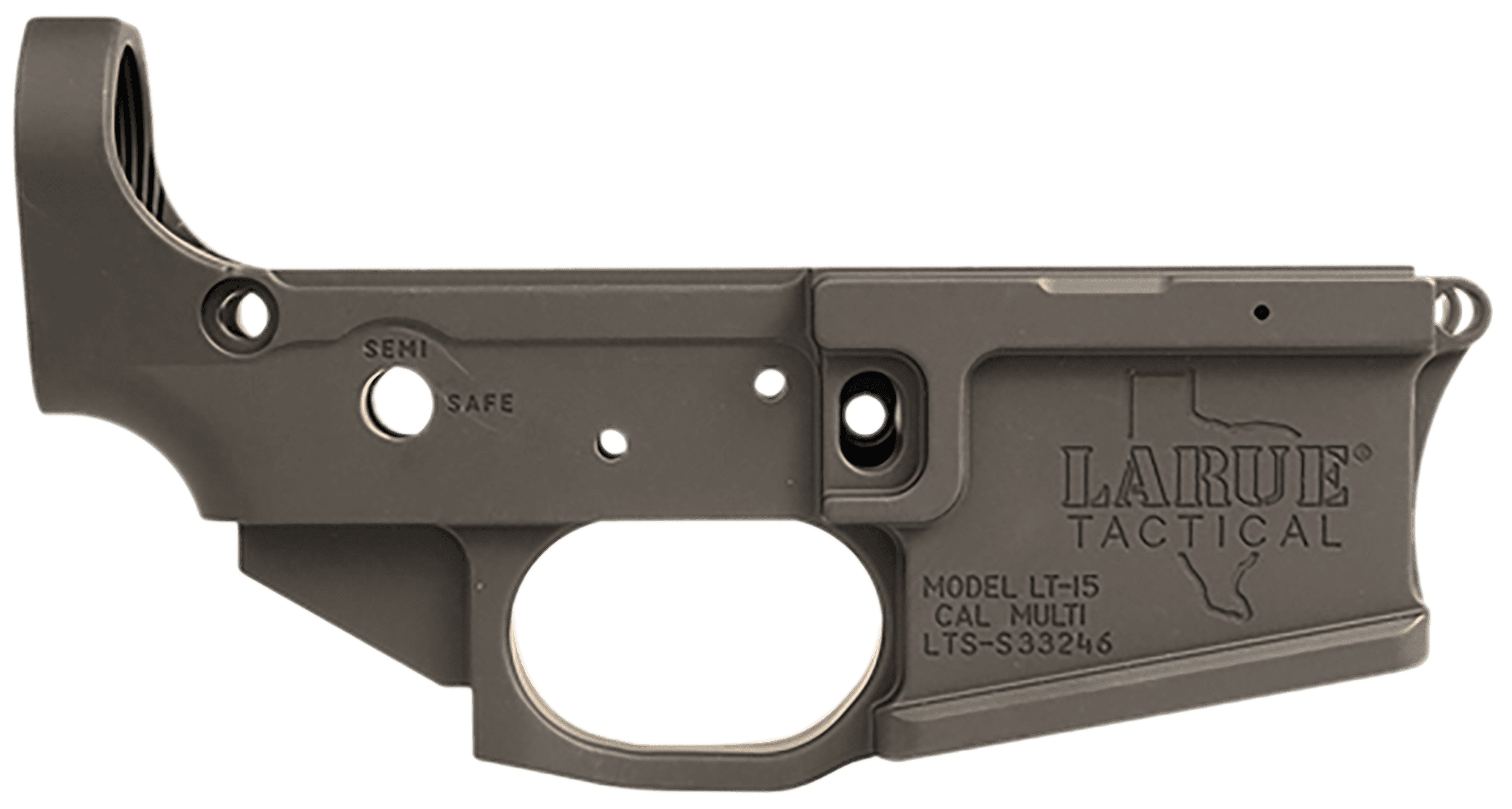 LARUE LT15X01BLK AR15 STRIPPED LOWER REC