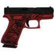 Glock G43X Custom 9mm 3.4in Barrel 10rd Red Finish