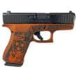 Glock G43X Custom 9mm 3.41in 10rd Orange Finish