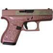 Glock G42 Custom 380 ACP 3.2in Barrel 6 Round Pink