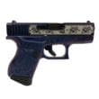 Glock G43X 9mm Luger 3.4in 6rd Purple Mongoose Grip