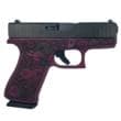 Glock G43X Custom 9mm 3.4in 10rd Black Cherry
