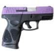 Taurus G3C 9mm Luger 3.2 Inch Barrel 12 Rounds Purple Sparkle Optic Ready