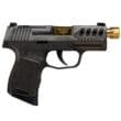 Sig Sauer P365 9mm 3.7in 10rd Brown Cerakote Distressed Grey Slide