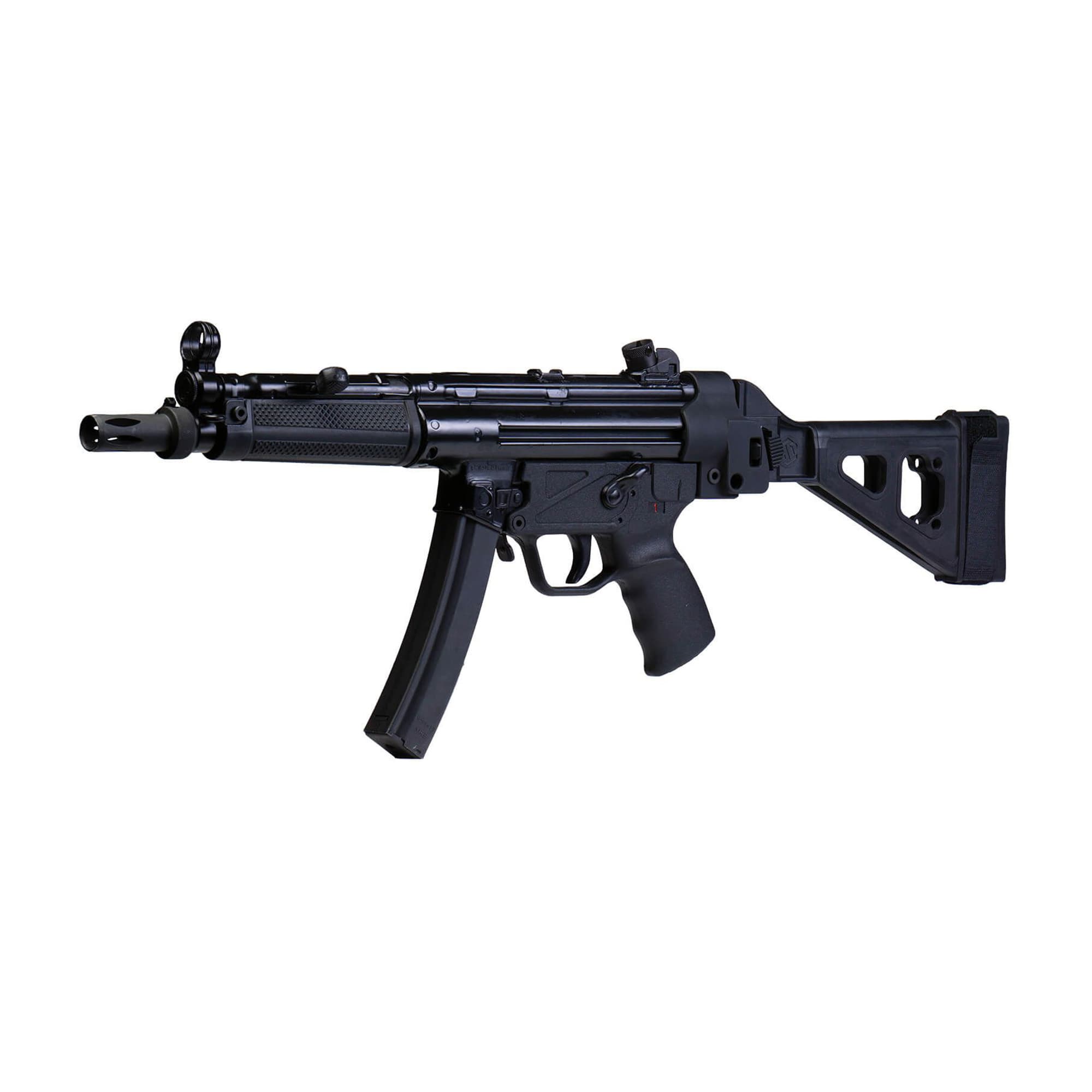 Century Arms HG6034SB-N AP5 P 9mm Luger 30+1 9" Black Threaded Barrel, Black Synthetic SB Tactical Brace, Black Polymer Pistol Grip
