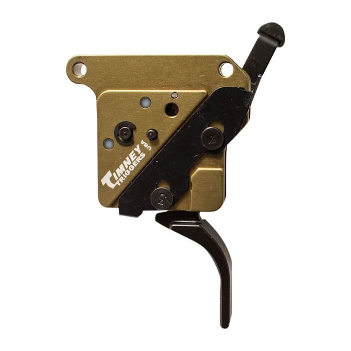 Timney Triggers AR PCC Single Stage Trigger Curved 2.5 to 3 Pound Pull Weight