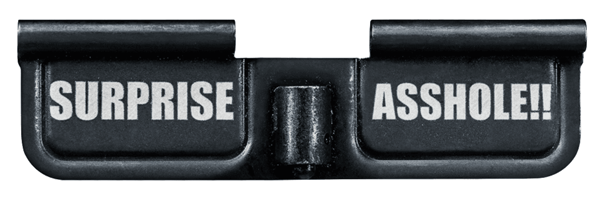 Phase 5 EPCSURPRISE AR-15 Ejection Port Door Parkerized Steel 3.10 Engraved Surprise Asshole