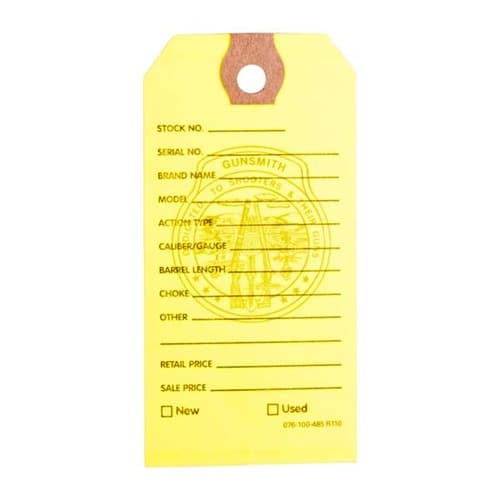 YELLOW GUN PRICE TAGS 100 PACK