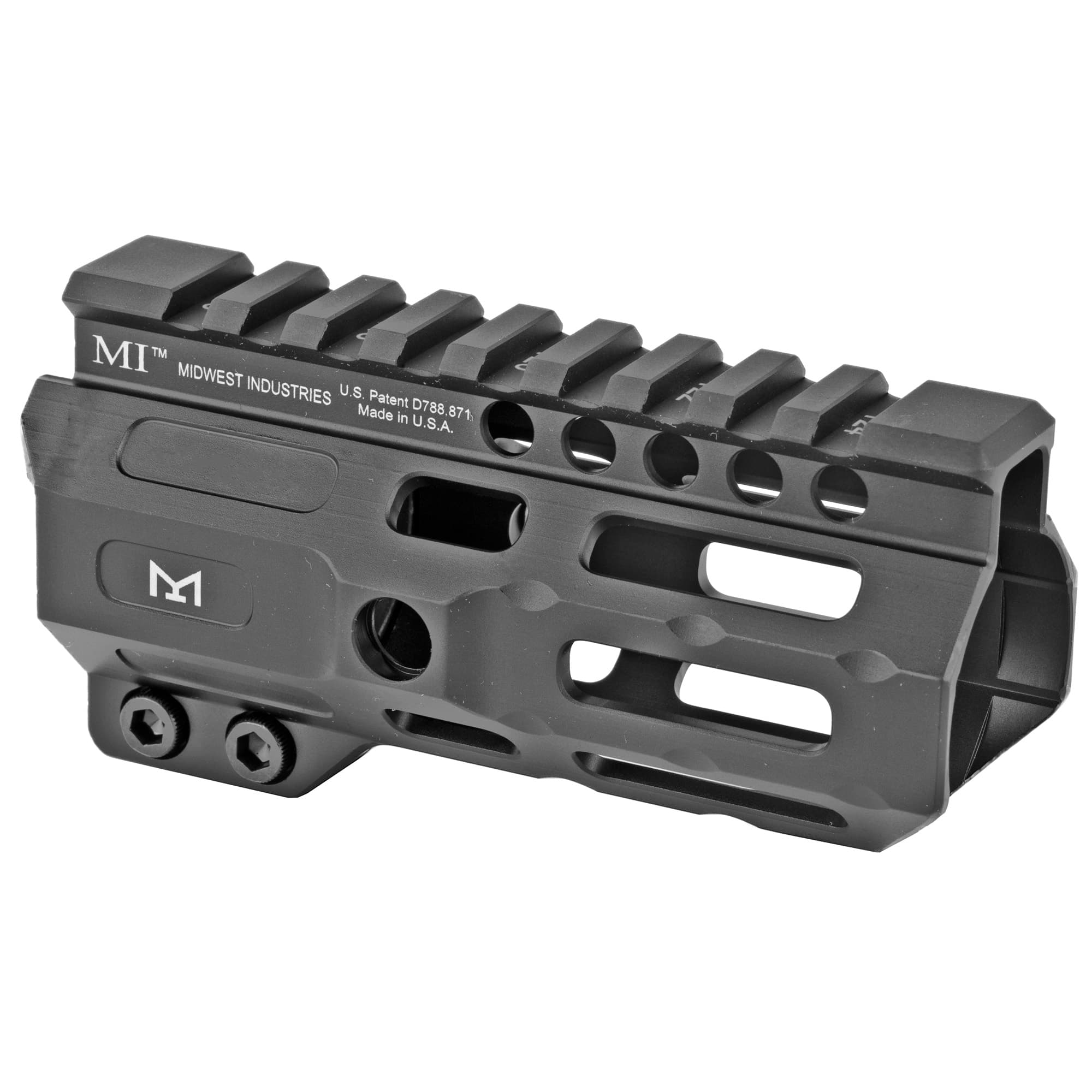 Midwest Industries CRM-Series AR-15 Aluminum Handguard 4.5" M-LOK Features