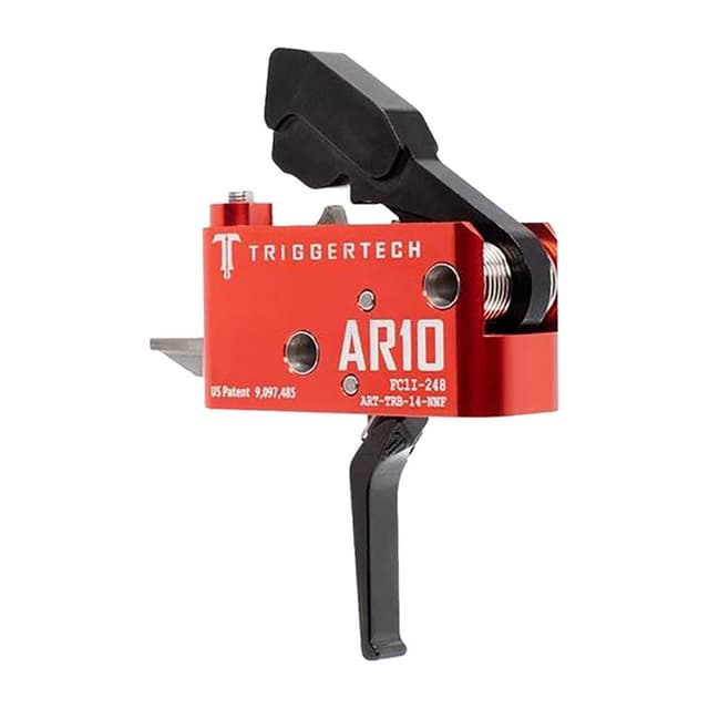 Trigger Tech AR10 Trigger Two Stage Straight Curved Pro Curved Adjustable