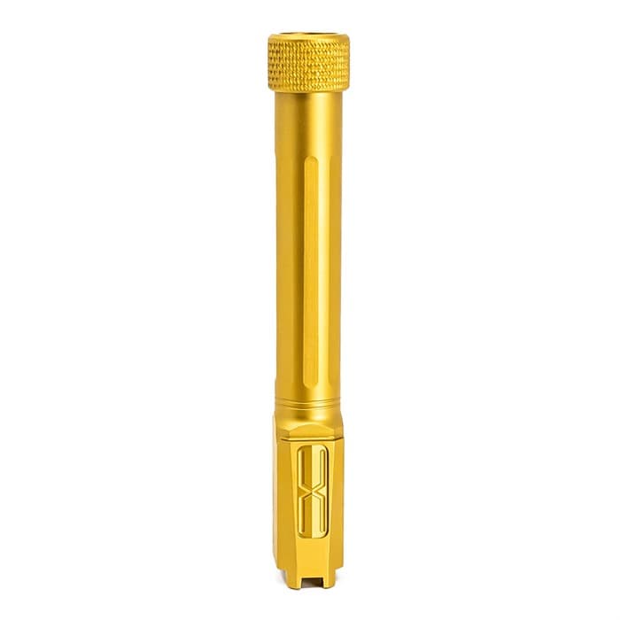 Faxon Firearms Match 9mm Luger 3.7in Threaded Fluted Barrel for Sig P365 Xl