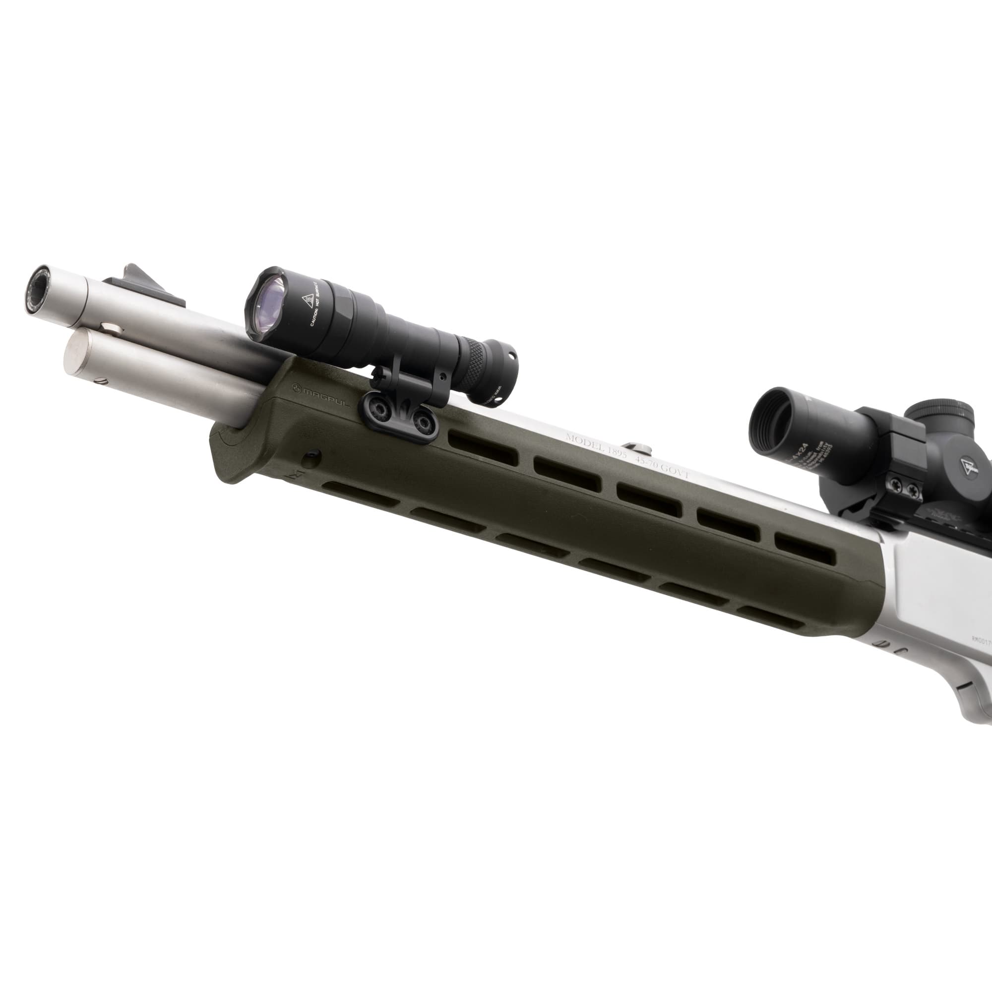 Magpul MLOK Handguard OD Green 12 Inch Compatible with Marlin 1895 Pattern Rifles