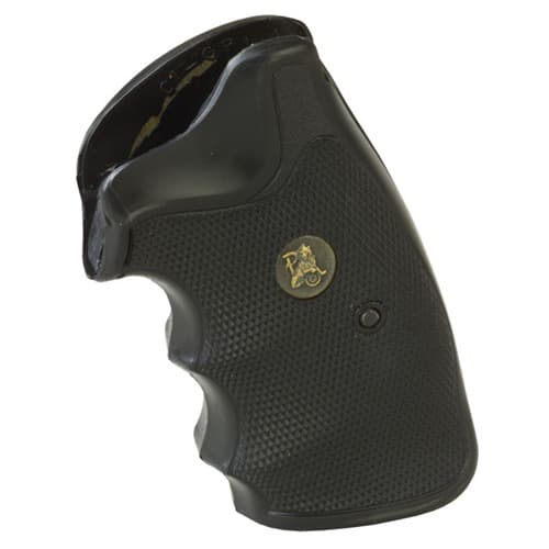 Pachmayr Gripper Grip Checkered Rubber Finger Grooves for Colt Python Trooper