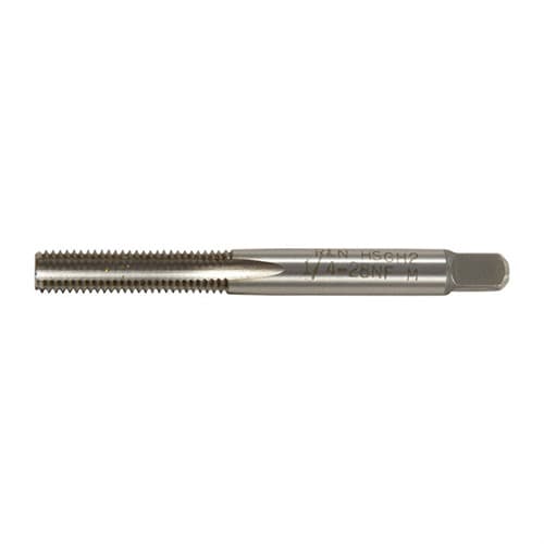 BOTTOM TAP, 1/4-28, 3, 17/64