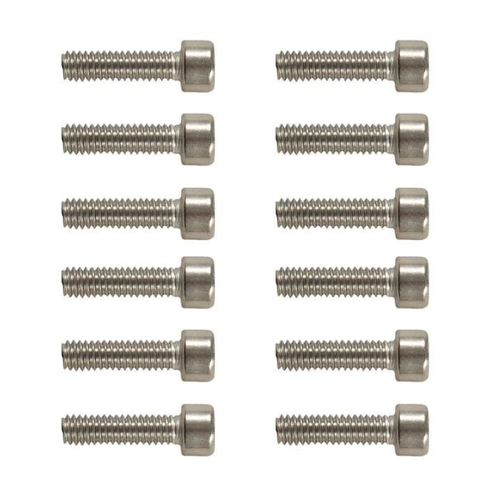 TORX HEAD BASE SCREWS 6-40 THREAD .485'' LENGTH SS