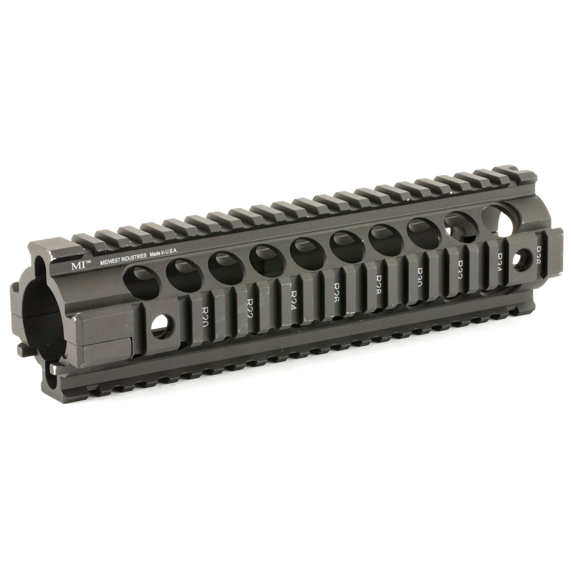 Midwest Industries Gen2 Two Piece Free Float AR15 Handguard 9 Inch Mid Length