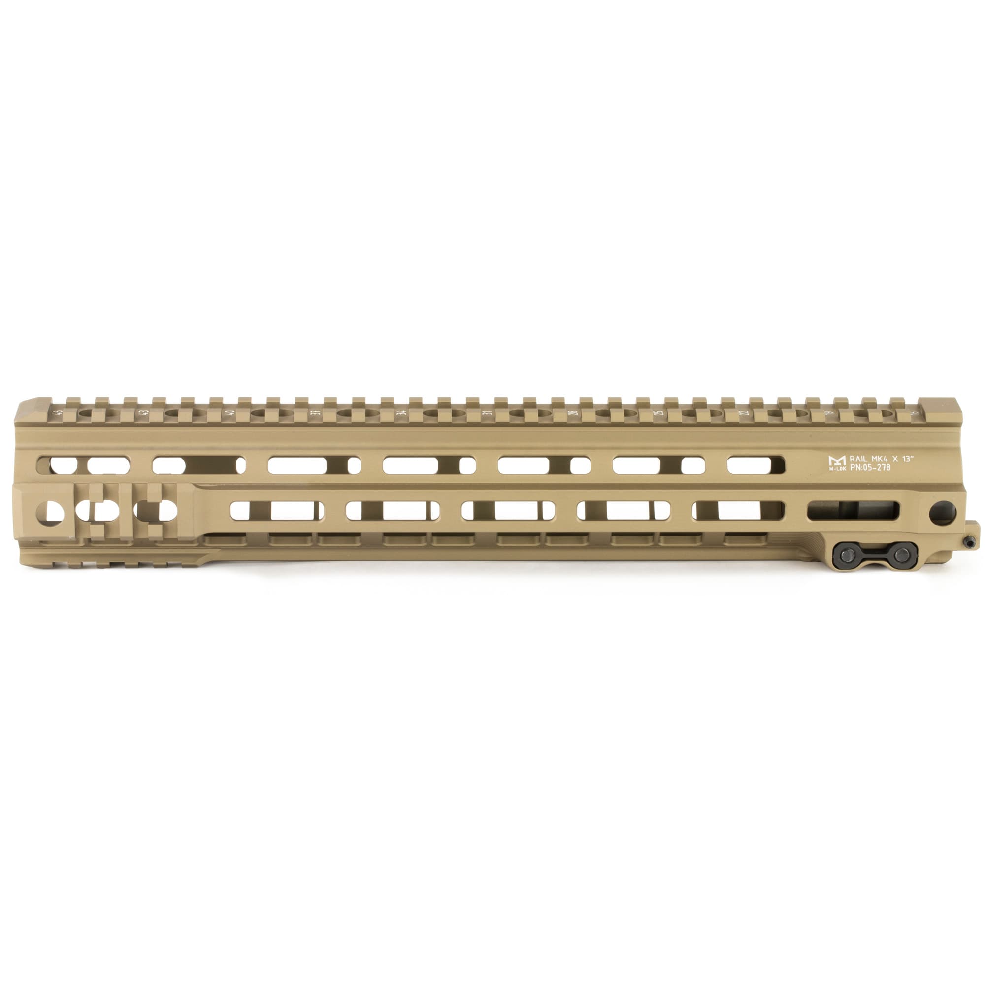 Geissele 13.5" Super Modular Rail M-LOK Desert Tan AR-15 M16