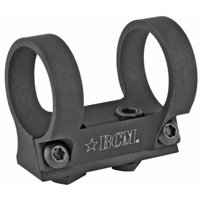Bravo Company USA BCM 1 Inch Light Mount Mod 0 MLOK Scope Ring Combo Aluminum