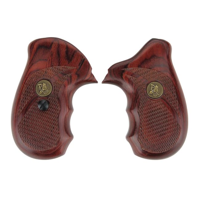 Pachmayr Renegade Grip Rosewood Laminate with Finger Grooves for S&W J-Frame