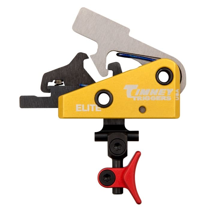 Timney Triggers AR Calvin Elite Single Stage Drop In Trigger Compatible with Military Spec Lowers