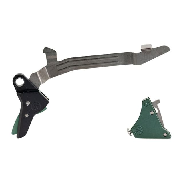 Timney Alpha Trigger for Glock Gen 5 G17 G19 G34 3lbs Green Anodized