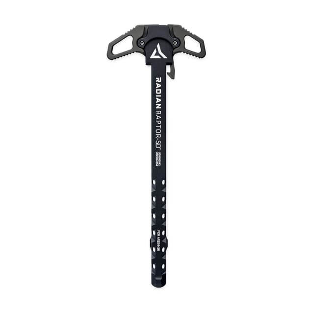 Radian Weapons R0561 Raptor SD Ambi Charging Handle Gray Gas Ported Fits AR-15 M16